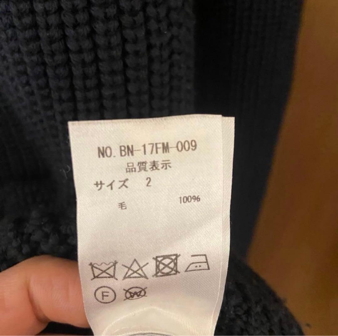 BATONER SIGNATURE TURTLE NECK タートルネックニット BATONER SIGNATURE TURTLE NECK タートルネックニット