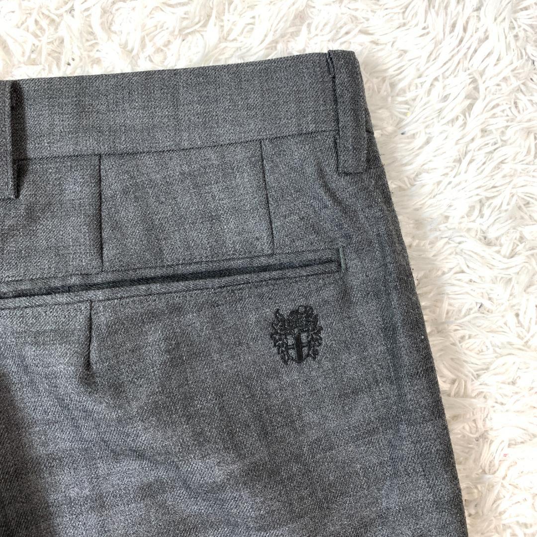 DAKS ダックス スラックス グレーチェック W84 B1885 DAKS ダックス スラックス グレーチェック W84 B1885