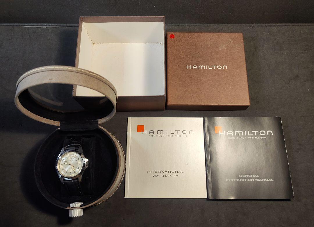 HOT正規品 美品 キング オートマチック 593Lw-m97614783699 Hamilton カーキ 人気SALE