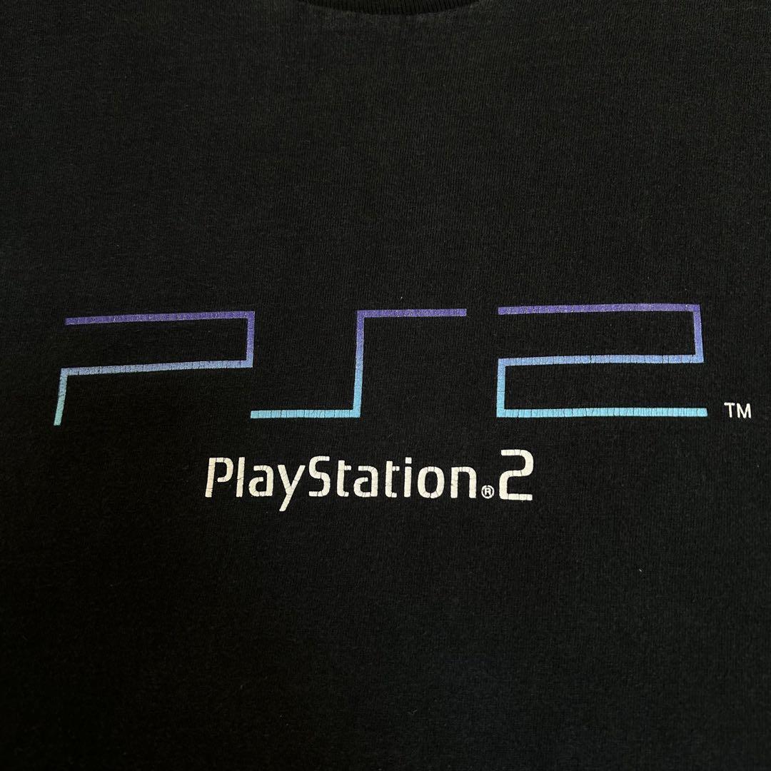 希少サイズ PS2 Tシャツ playstation 2 ゲーム 00s