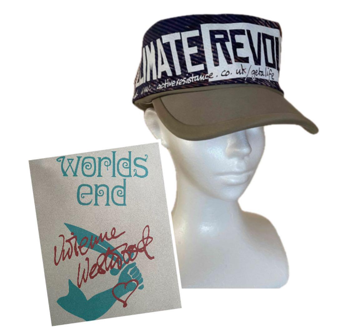 Vivienne Westwood Worlds end ミリタリー キャップ