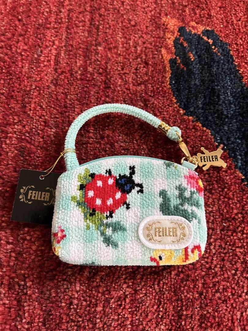 新品・未使用】フェイラー ハイジチェック ミニバッグインバッグ