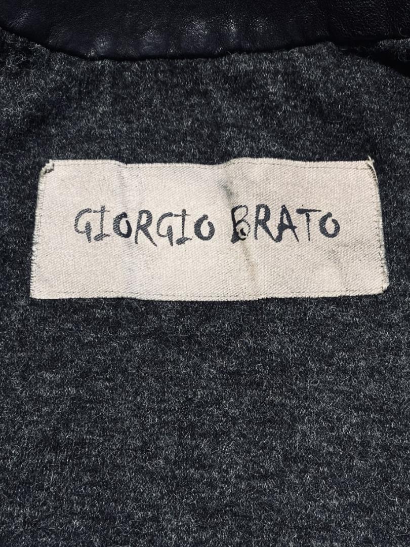 Giorgio Brato（ジョルジオ・ブラット）レザージャケット 黒