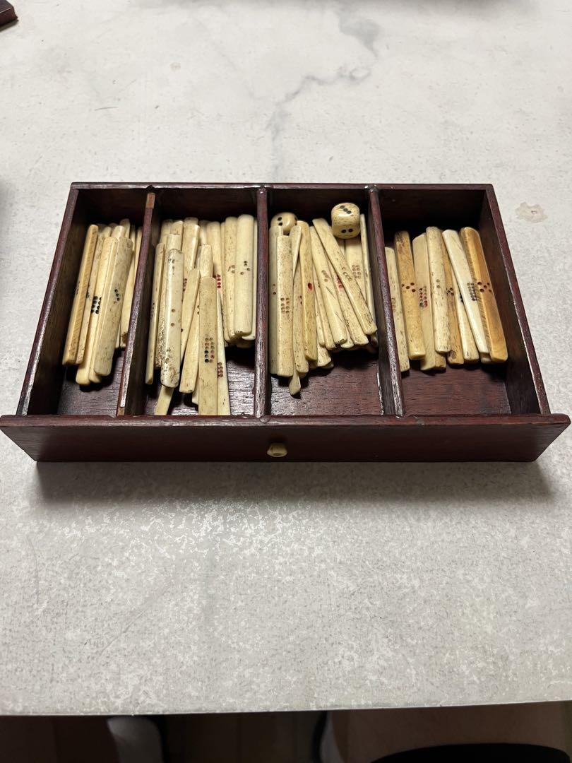 超レア超レトロ麻雀箱骨董品