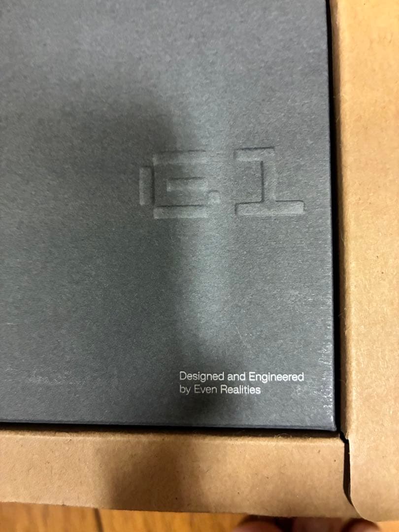 Even Realities G1 ブラウン スマートグラス ➕Clip