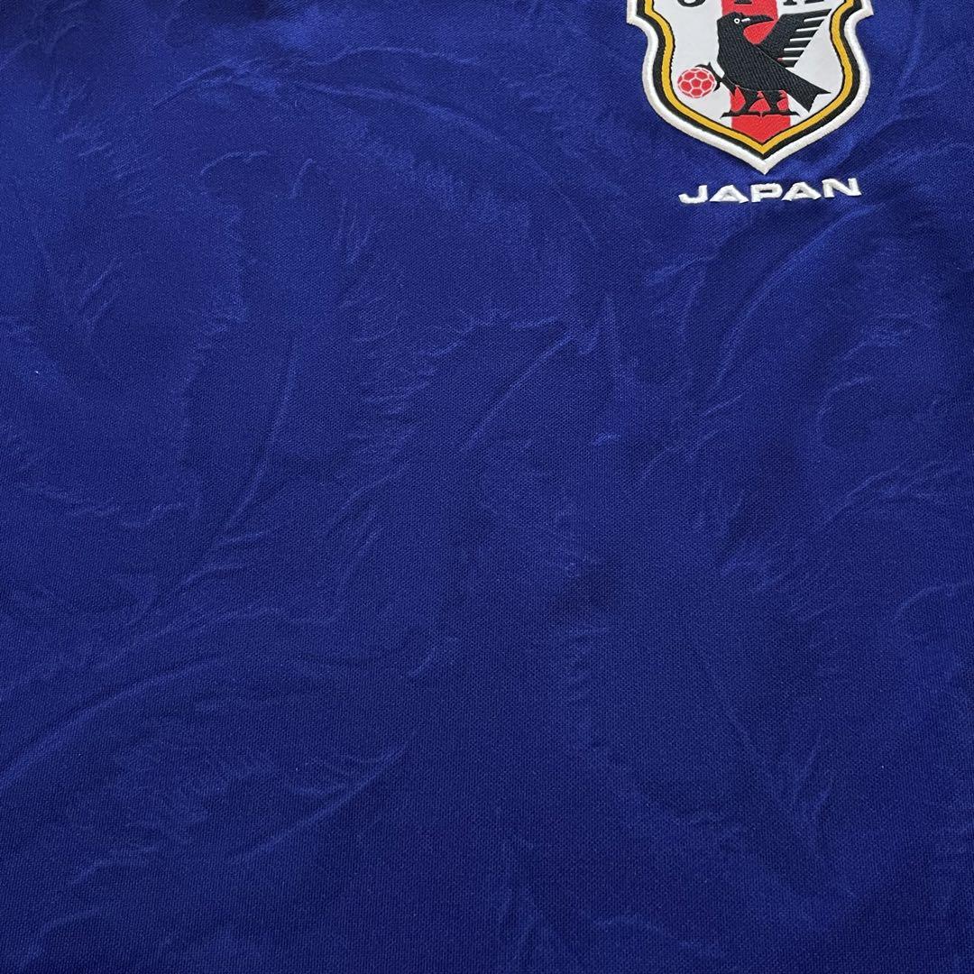 タグ付き　adidas　ユニフォーム　日本代表　2010年　羽根柄　ワッペン　S