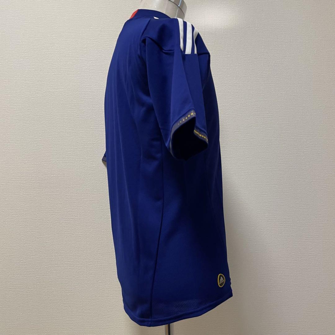 タグ付き　adidas　ユニフォーム　日本代表　2010年　羽根柄　ワッペン　S