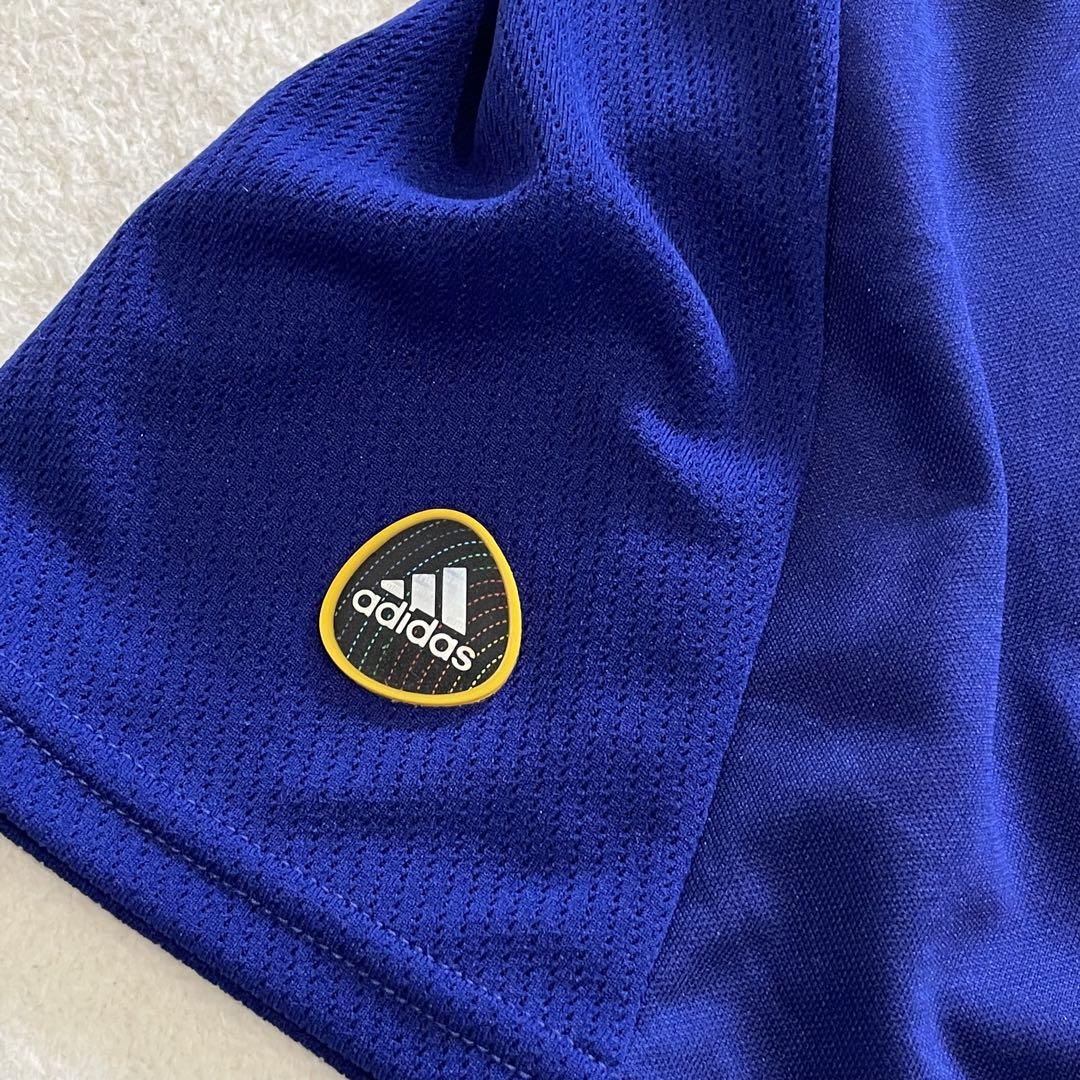 タグ付き adidas ユニフォーム 日本代表 2010年 羽根柄 ワッペン