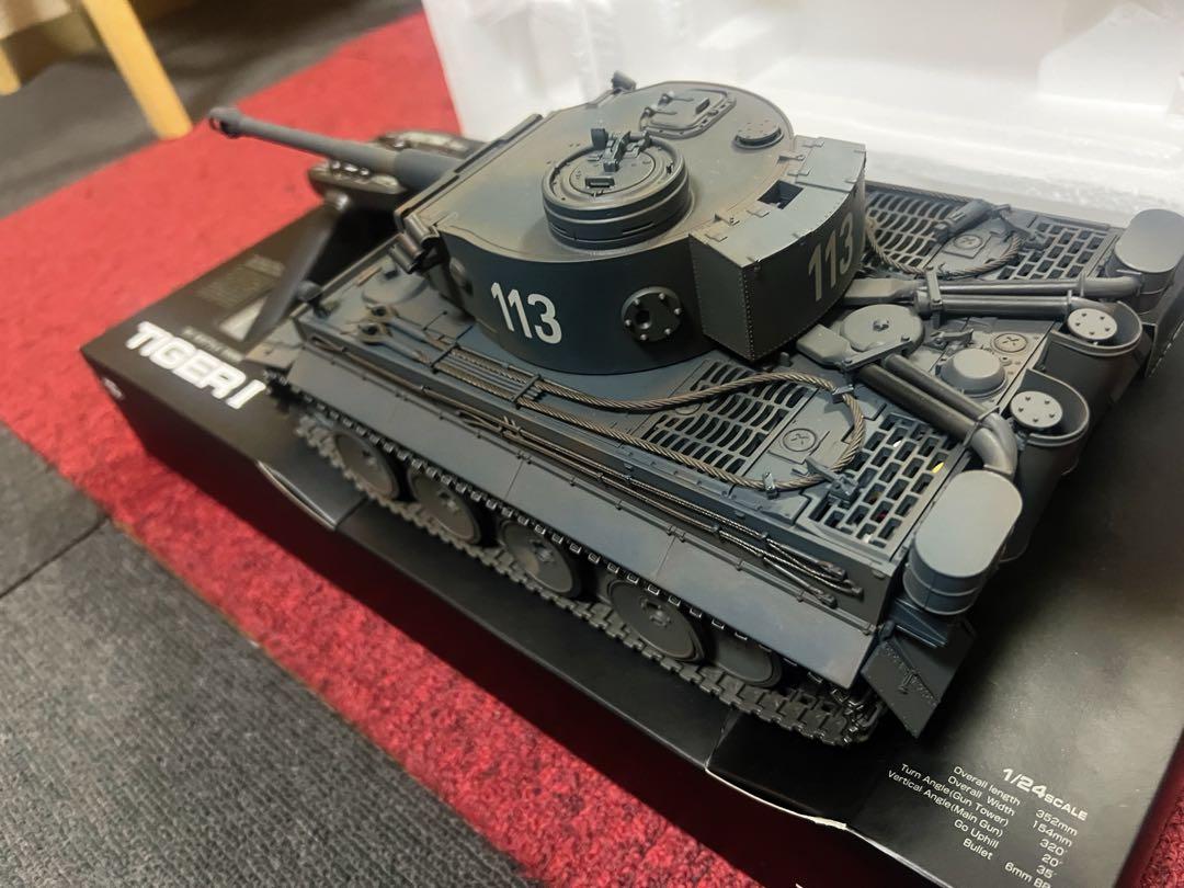 [新品] 東京マルイタイガ1 1/24 RCバトルタンク　おまけ付き！