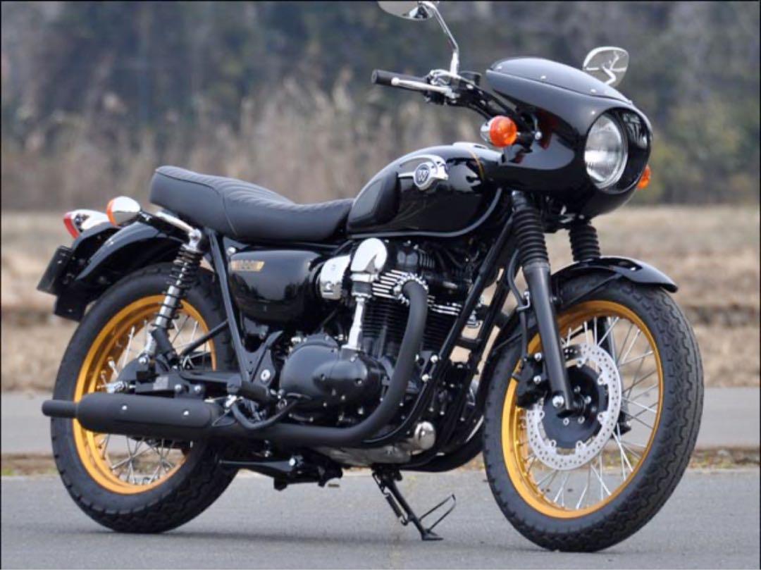 シックデザイン/W400 W650 W800用ミニロケットカウル