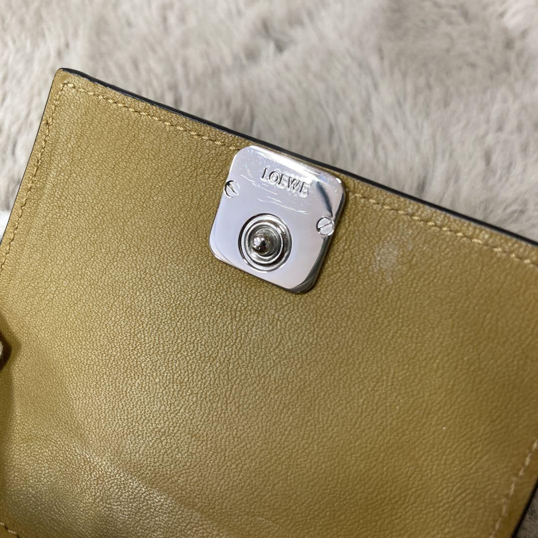 LOEWE ロエベ　アナグラム　トライフォールドウォレット　三つ折り財布