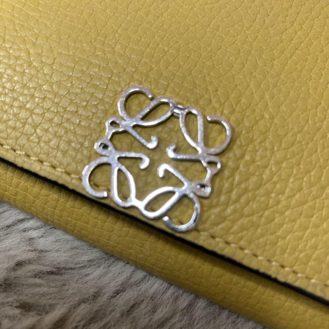 LOEWE ロエベ　アナグラム　トライフォールドウォレット　三つ折り財布
