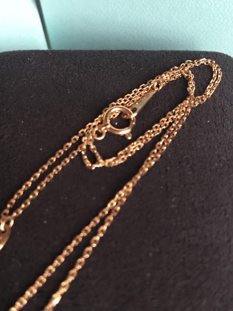 ELLE パールネックレス　イエローゴールド　k18 18金18k ELLE パールネックレス イエローゴールド k18 18金18k - メルカリ