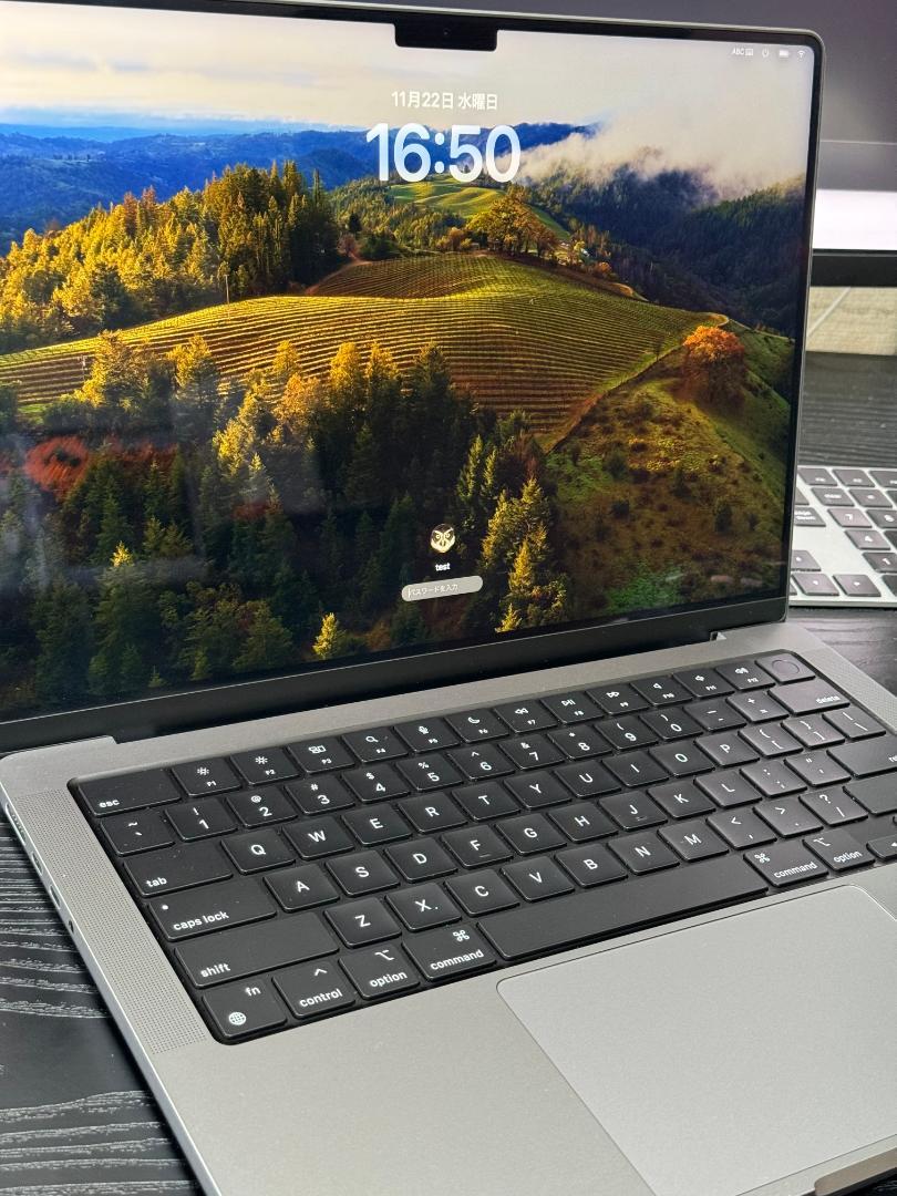 MacBook Pro 14インチ M1 Max 64GB 2T USキー
