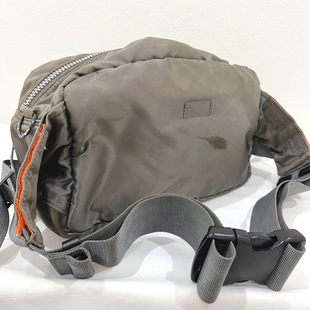 PORTER ポーター タンカー ウエストバッグ シルバーグレー 吉田カバン