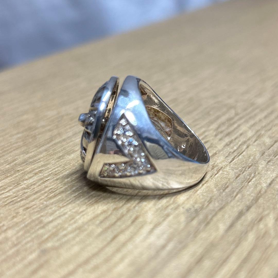 シルバー925 ヒップホップジュエリー スピナーホイールリング シルバー925 ヒップホップジュエリー スピナーホイールリング