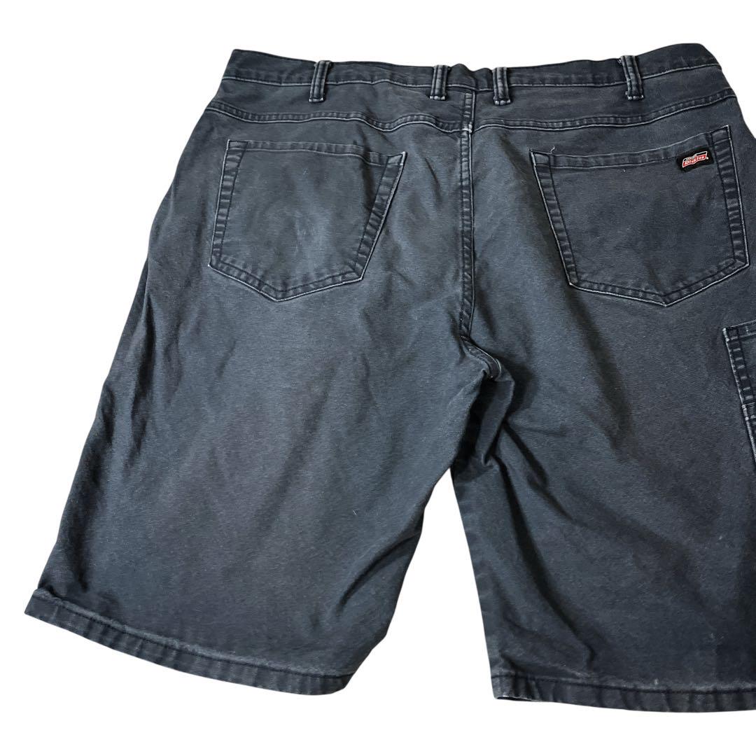 Dickies ペインターショーツ ワークパンツ 色褪せフェード紺ネイビーW38