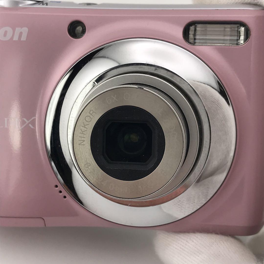 実写美⭕️良品【動作確認済】Nikon COOLPIX L21 デジカメ　ピンク