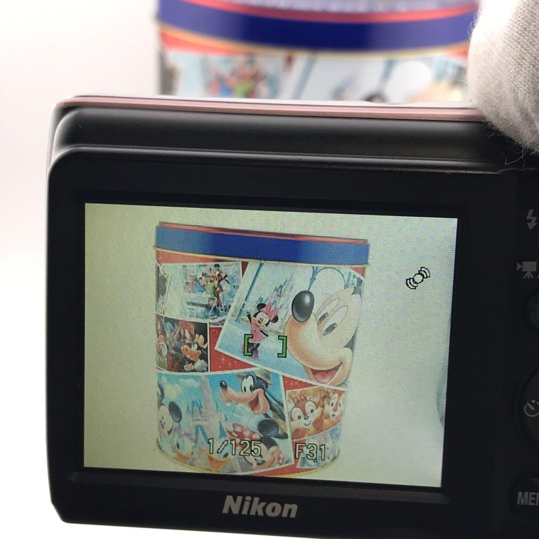 実写美⭕️良品【動作確認済】Nikon COOLPIX L21 デジカメ　ピンク