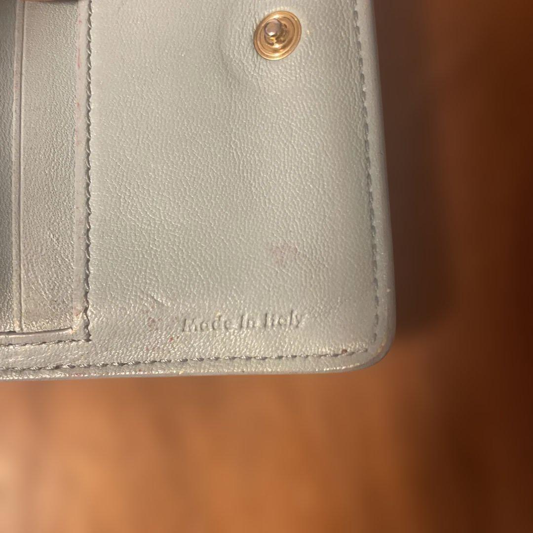 CELINE バイカラー　二つ折り財布