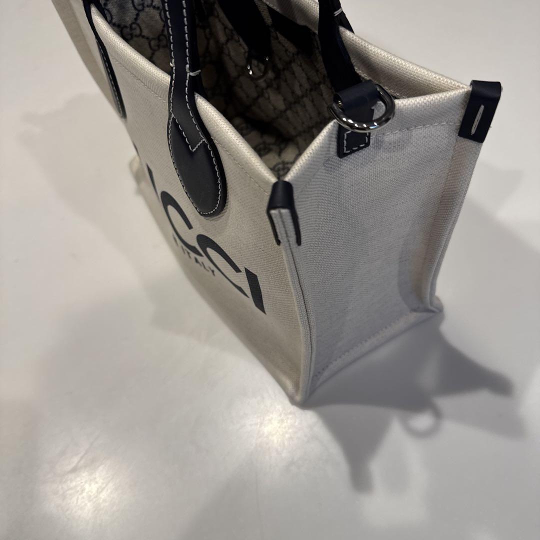 未使用級　GUCCI 日本限定 プリントトートミ二 トートバック