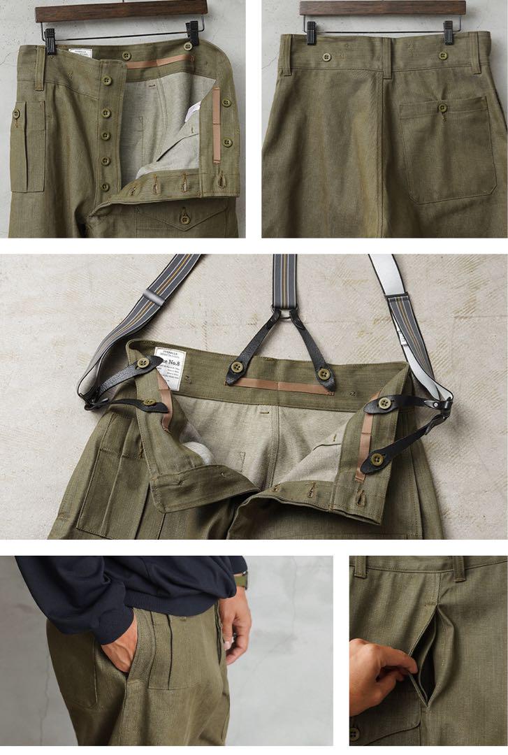 イギリス軍 1950's ヴィンテージ グリーンデニム WAIPER復刻 美品 51.0