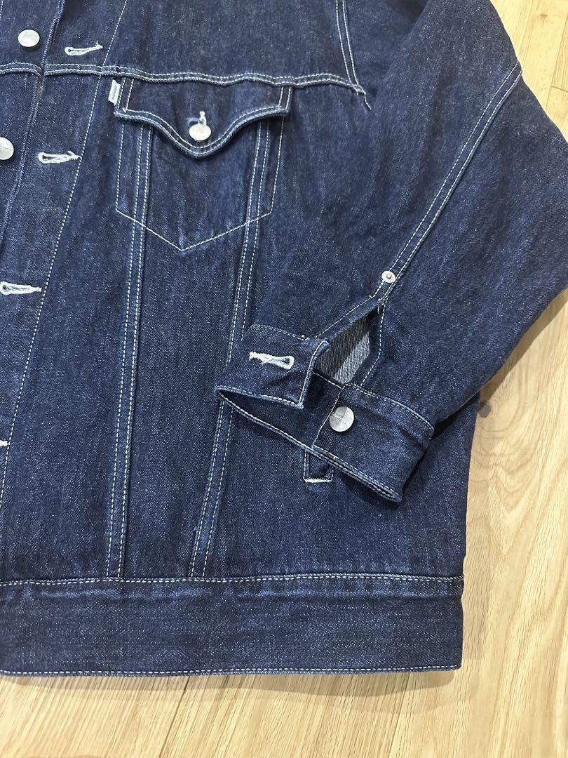 ジャケット・アウター Selvage Denim Trucker Jacket-RIGID-