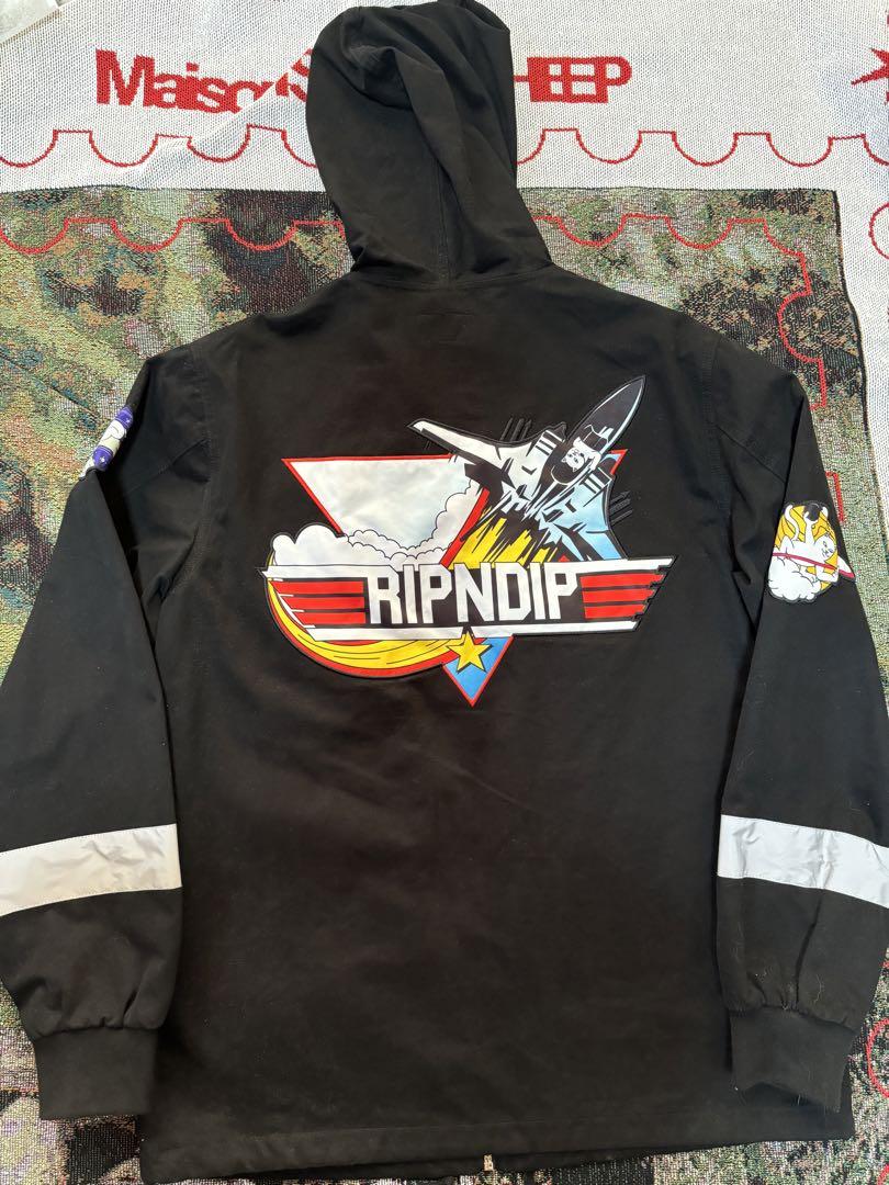 RIPNDIP パッチ付きジャケット 黒