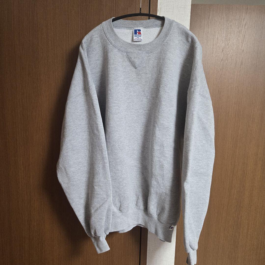 ラッセルアスレチック　スウェット　USA製　XXL USA製 90s ラッセルアスレチック スウェット グレー XXL - メルカリ