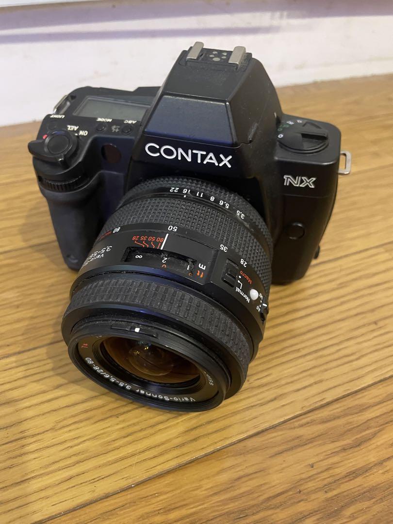 Contax NX Carl Zeiss 28-80mm DATA BACK付き Contax NX Carl Zeiss 28-80mm DATA BACK付き