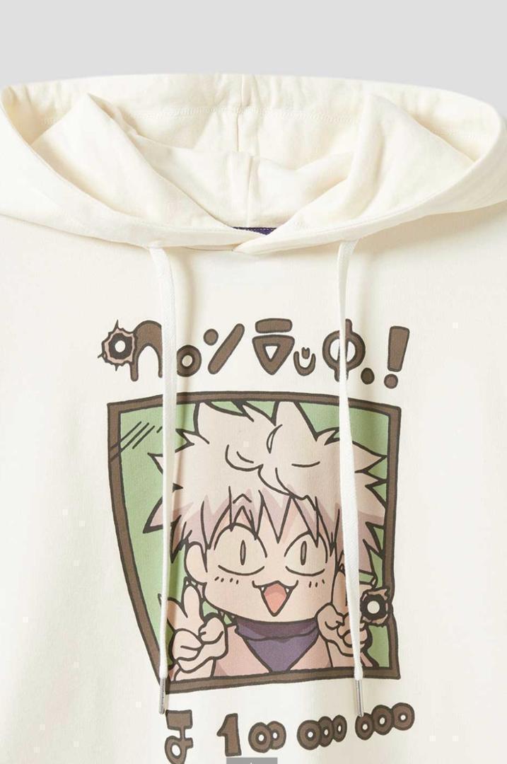 【完売Sサイズ】グラニフ×HUNTER×HUNTER キルア ハーフパーカー HUNTER×HUNTER』とグラニフが初コラボ キルアの手配書パーカーが