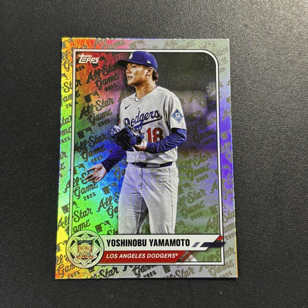 山本由伸 2025 Topps ASG RAINBOW パラレル MLBカード - メルカリ