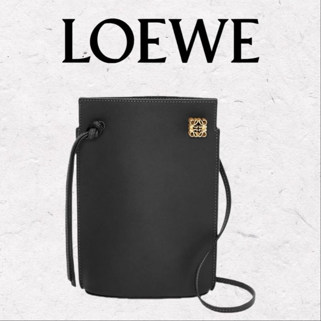 LOEWE ダイスポケット　メンズ　レディース　スマホ　ショルダーバッグ　ロエベ