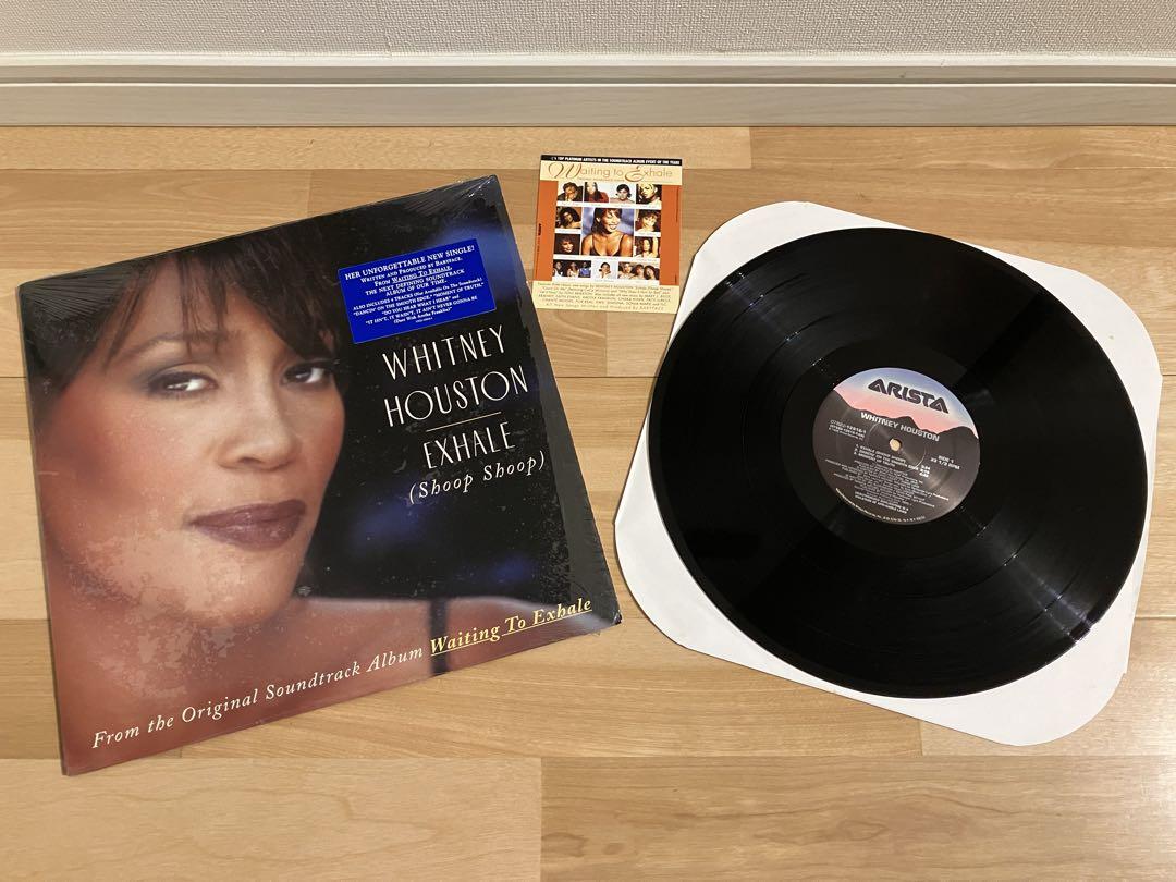 ため息つかせて　WAITING TO EXHALE レコード　lp ホイットニー Exhale (Shoops Shoops）/ ため息つかせて（Whitney Houston