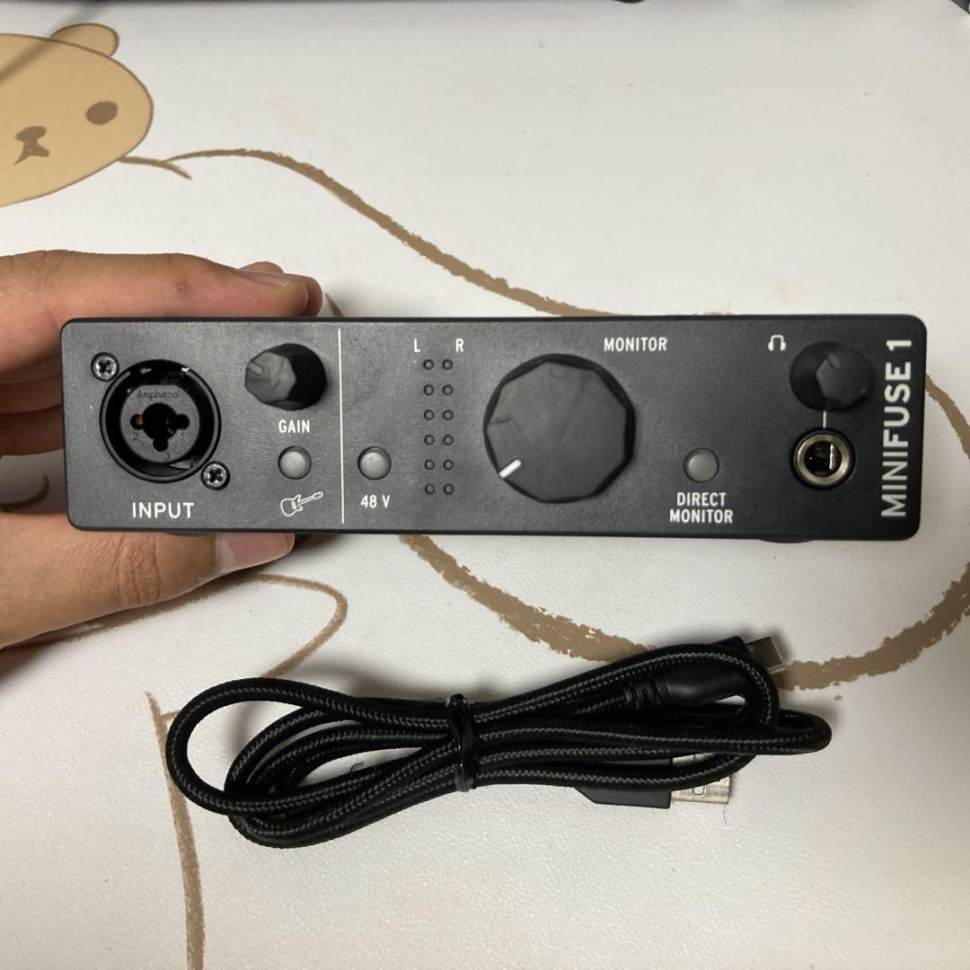Arturia MiniFuse1 ブラック