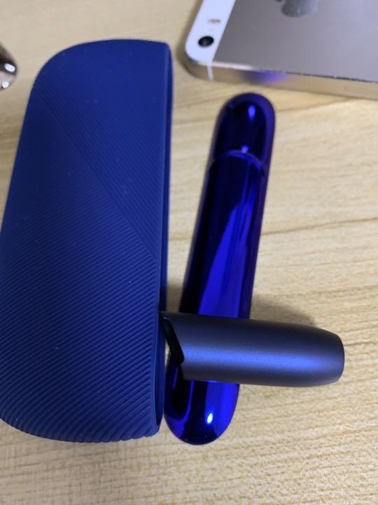 iQOS 3 アイコス 3Duo セット青色 ケース キャップ iQOS 3 アイコス 3Duo セット青色 ケース キャップ