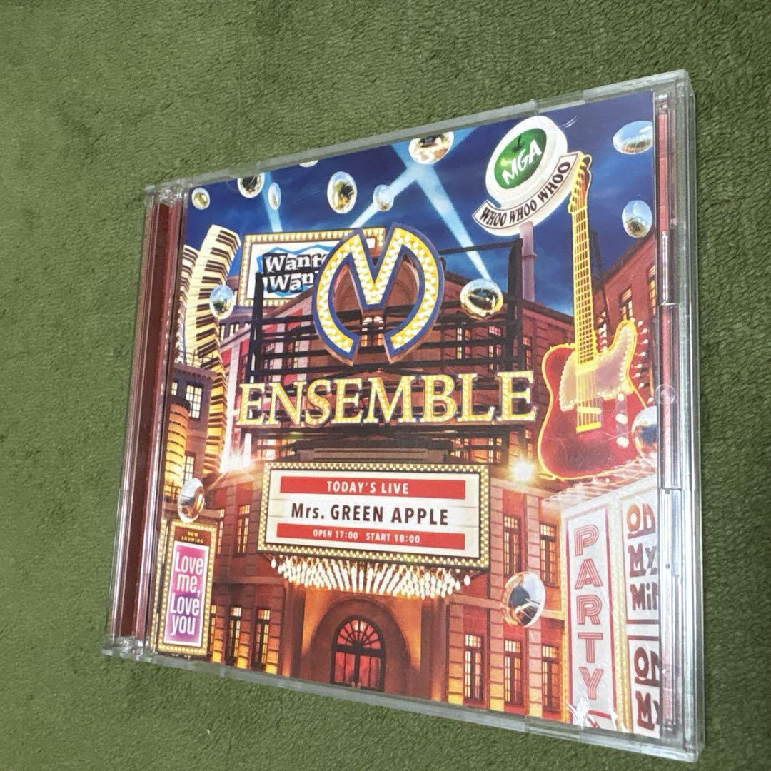 Mrs. GREEN APPLE 「ENSEMBLE」初回限定版 Mrs.GREEN APPLE ENSEMBLE 初回限定盤CD+DVD - メルカリ