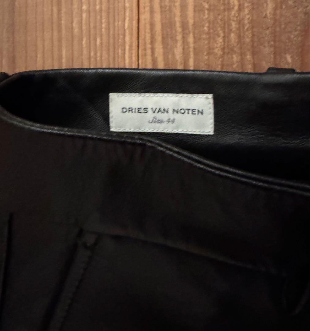 Dries Van Noten ドリスヴァンノッテンレザーパンツ