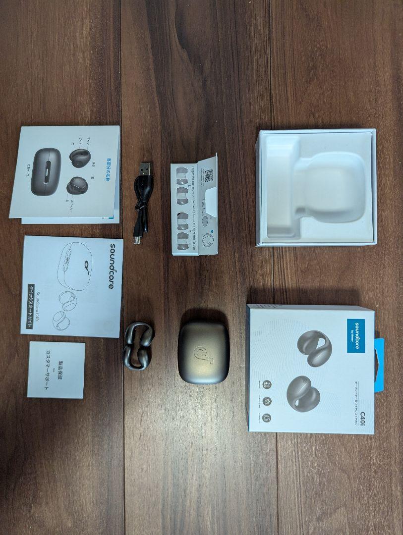 【つくばね】Anker Soundcore C40i ワイヤレスイヤホン