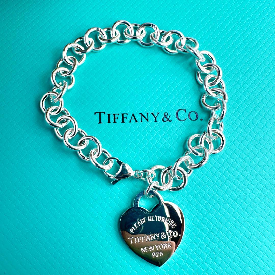 【美品】TIFFANY&Co. リターントゥハートタグ ブレスレット