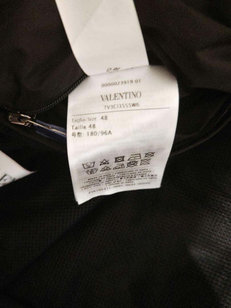 VALENTINO VLTN ブラック ナイロンジャケット 48 - メルカリ
