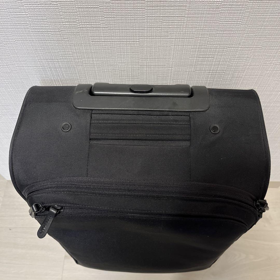 無印良品】撥水加工 ポリエステルジャバラポケット四輪キャリー