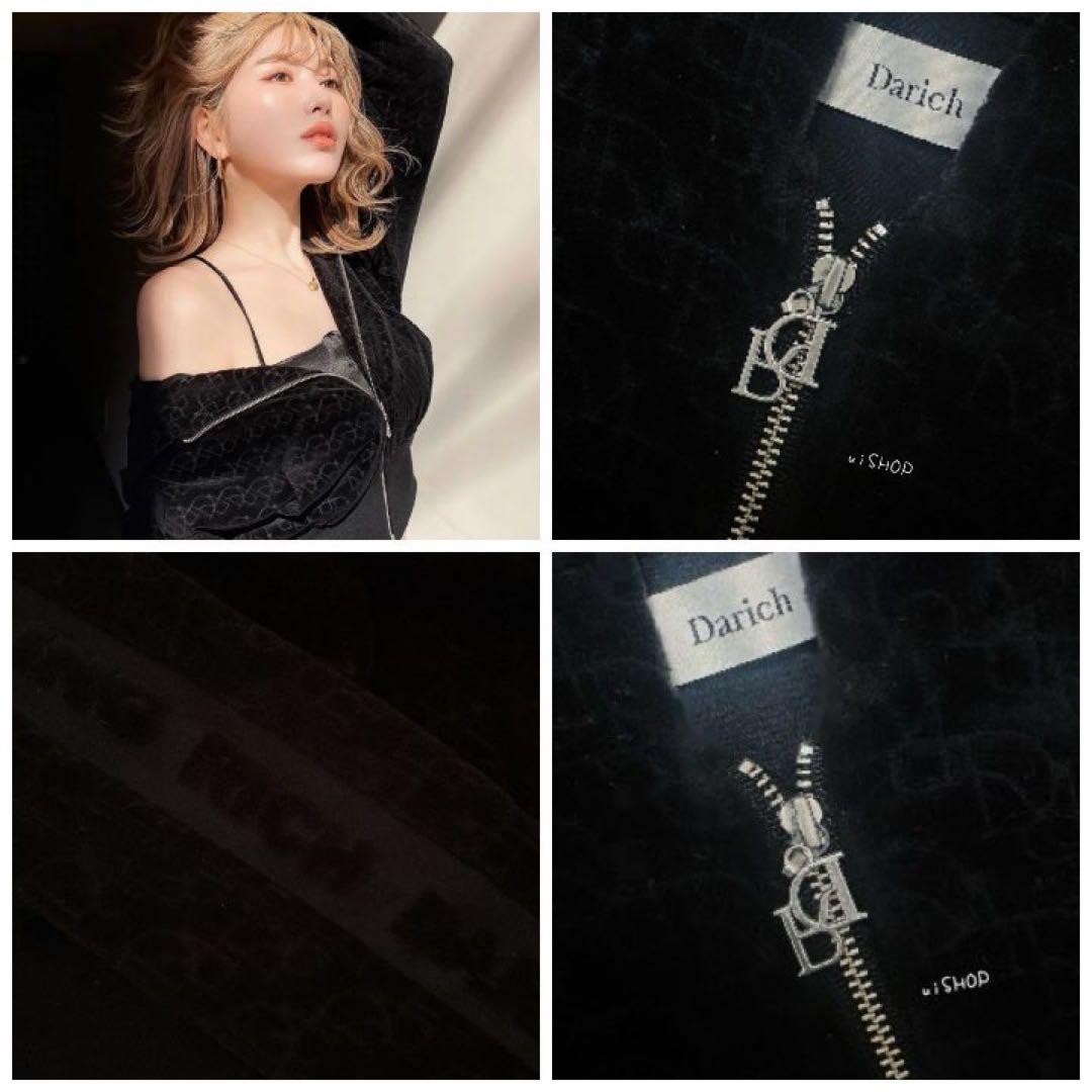 Darich ダーリッチ エンボスDRベロアパーカーセットアップ