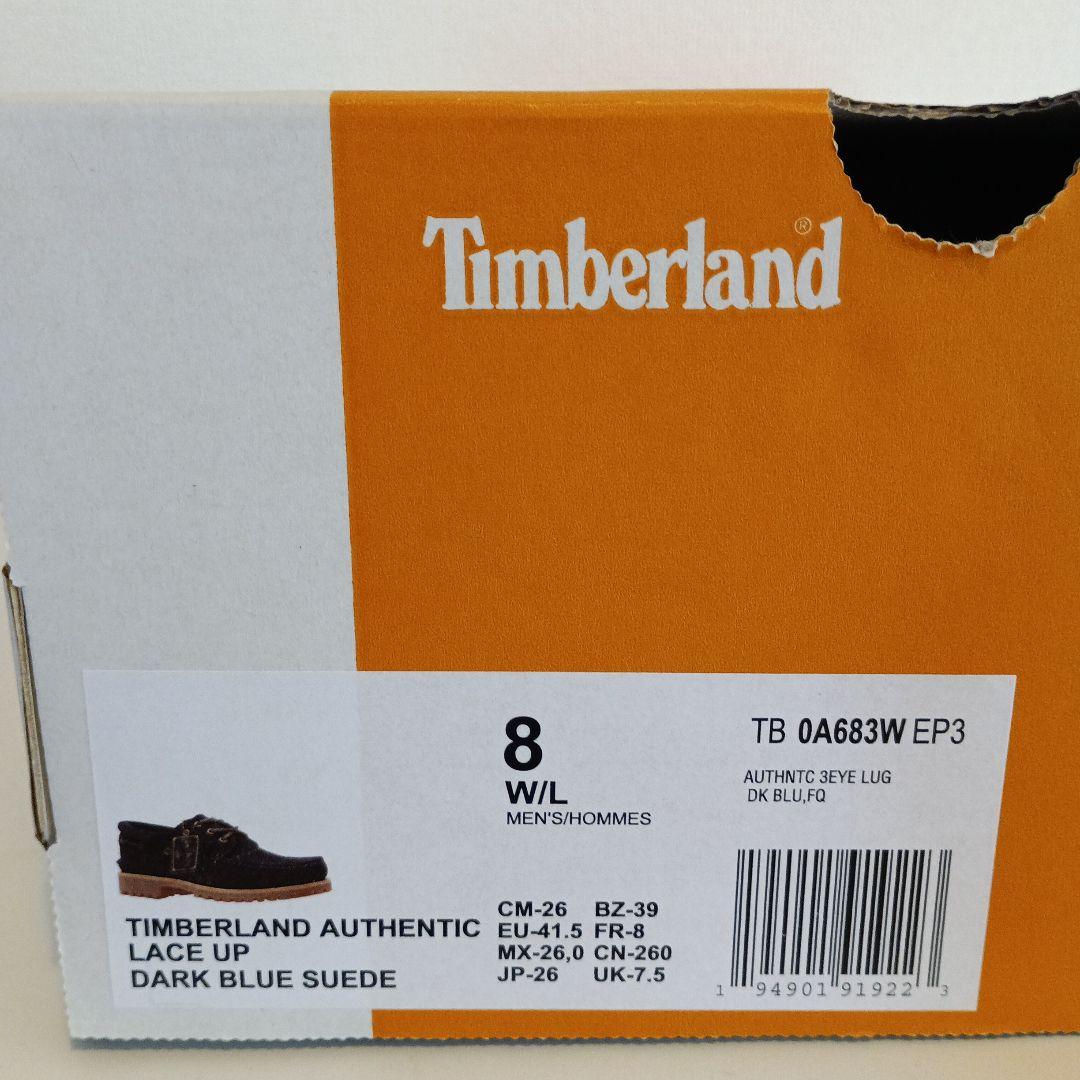 靴 Timberland authentic 3eye classic 26cm
