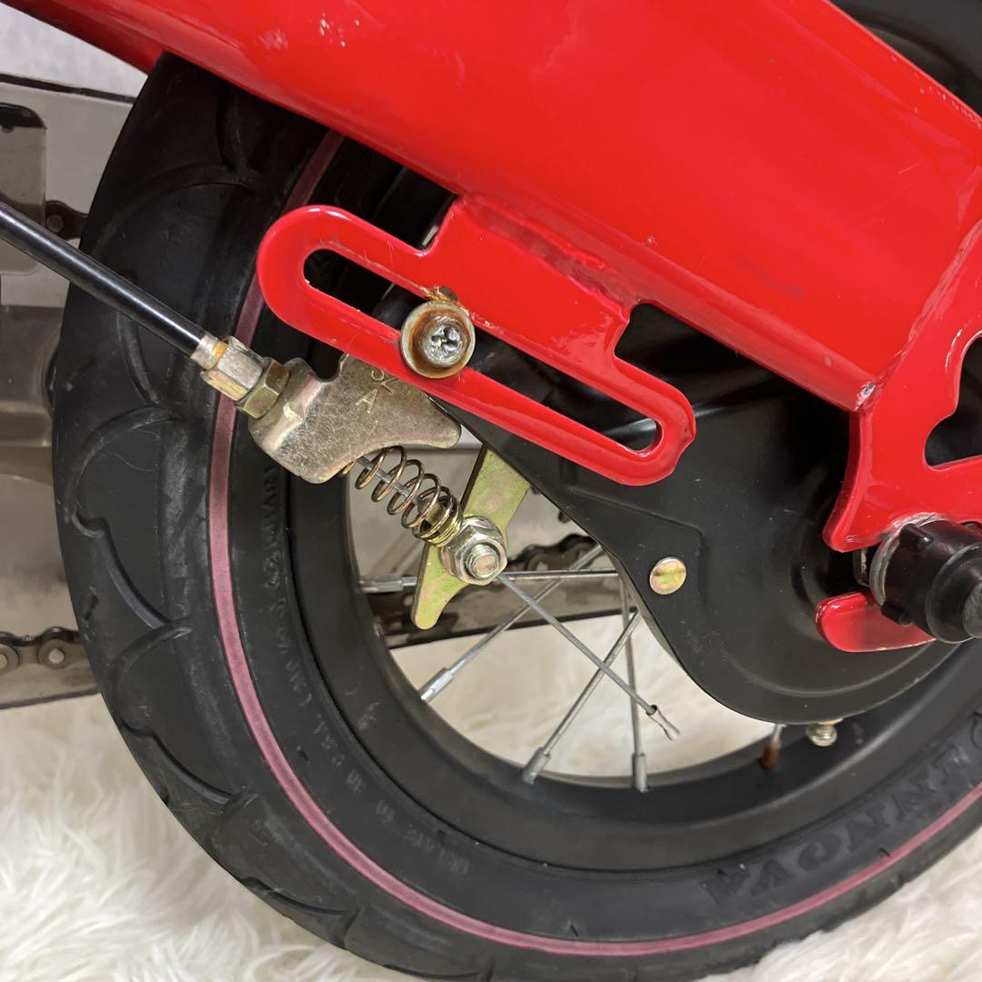 【極美品】へんしんバイク 12インチ 赤 レッド