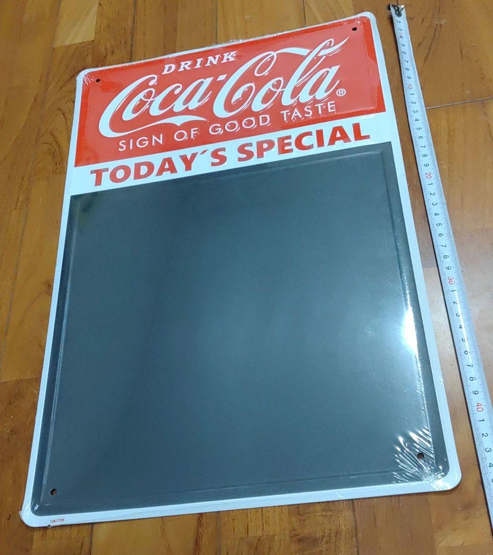 コカ・コーラ　ブリキ　看板　インテリア　今日は特別　Coca-Cola　オマケ付 4,950円