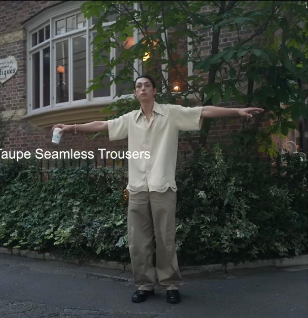 同梱不可】 lemaire 時間指定不可】 large Fatigue pants モーガン蔵人