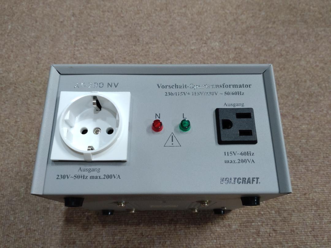 変圧器 VOLTCRAFT AT-200NV