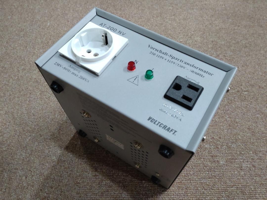 変圧器 VOLTCRAFT AT-200NV
