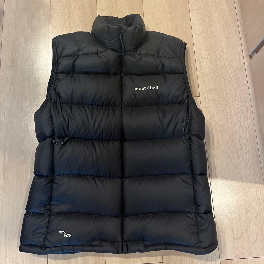 モンベル mont-bell ライトアルパインダウンベストMen sM montbell